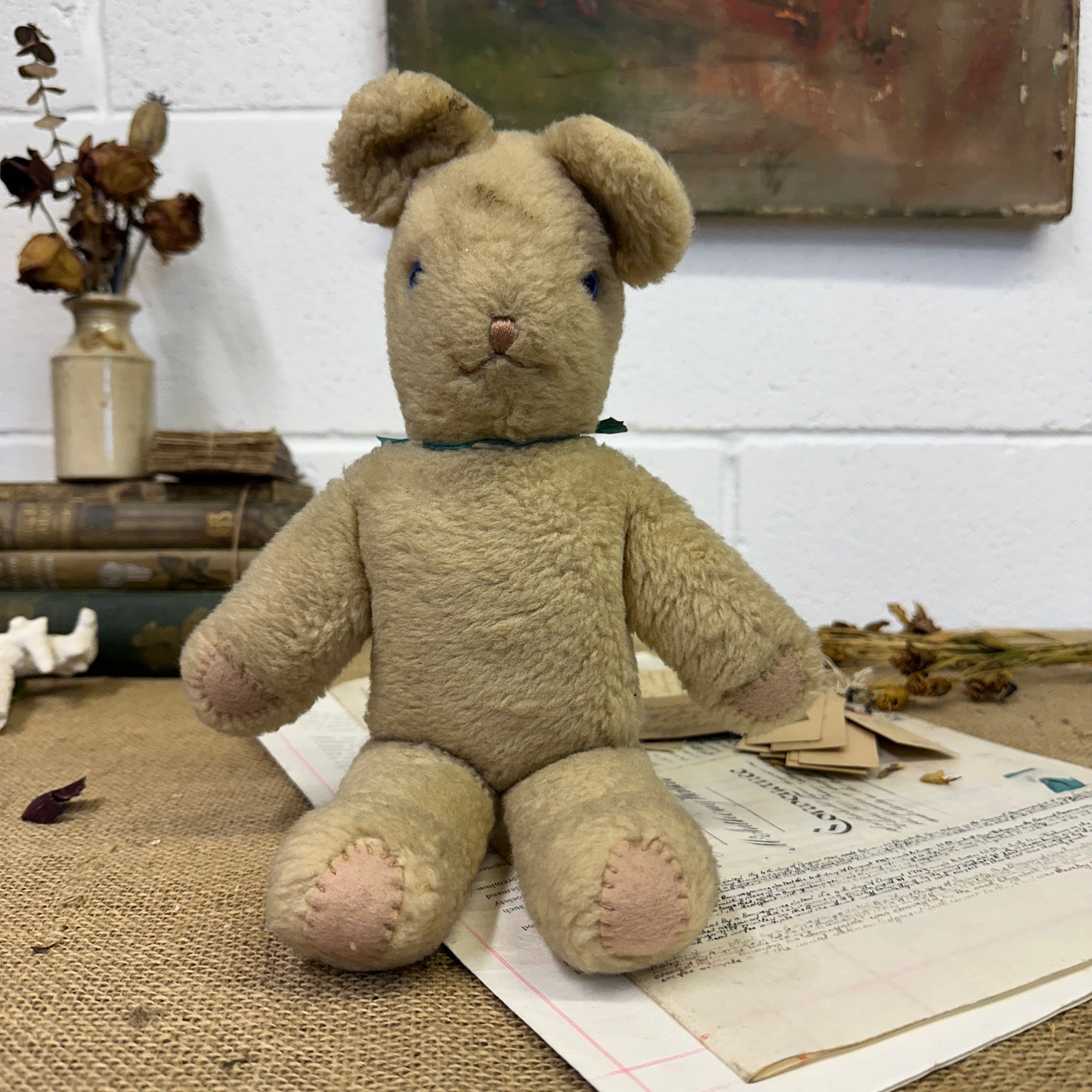 Vintage Teddy Bear - The Blind Mole