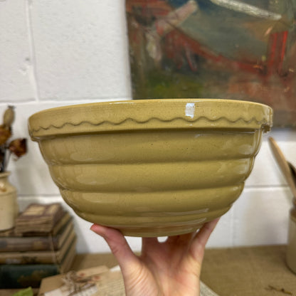 Rustic Stoneware Mixing Bowl