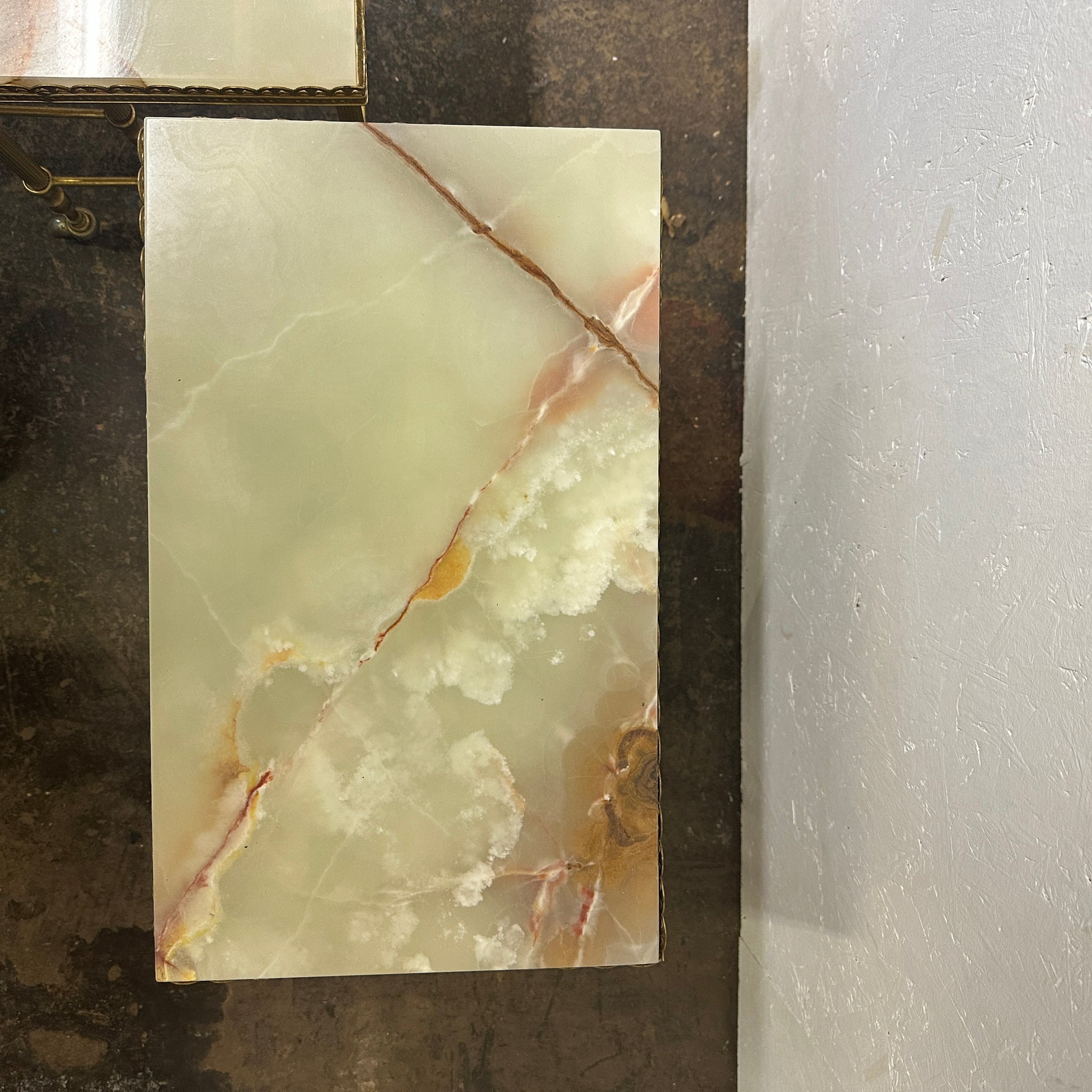 French Onyx & Gold Nest of Tables - The Blind Mole