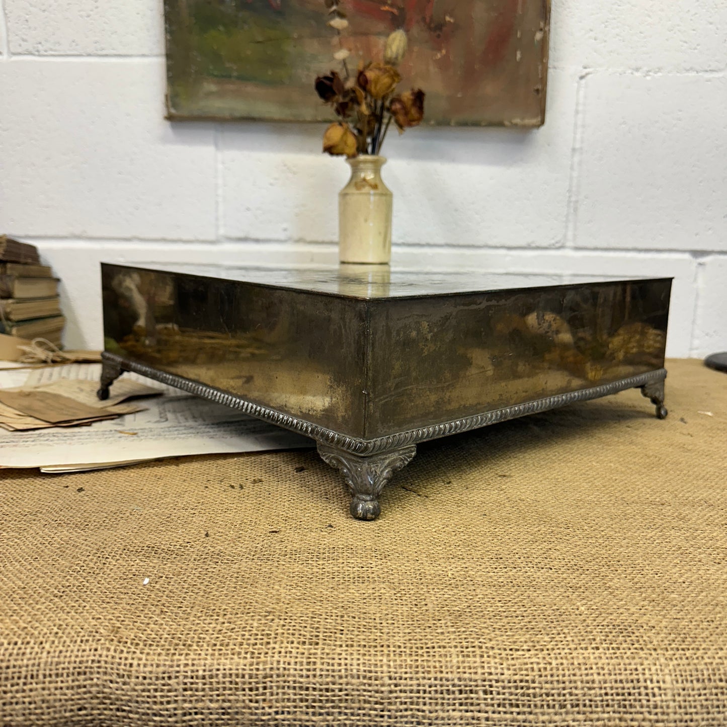 Silver Plated Large Cake Stand