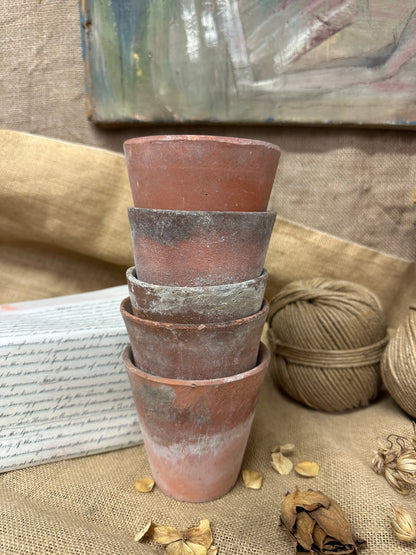 Antique Terracotta Seedling Plant Pots The Blind Mole