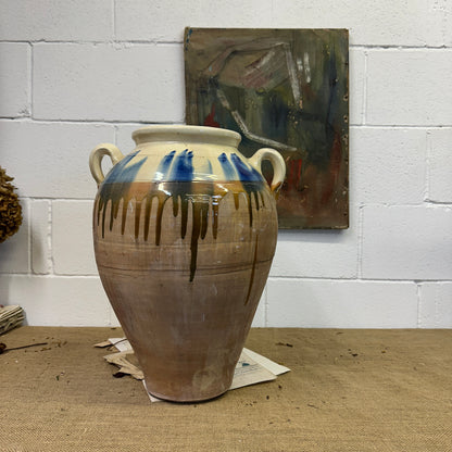 Rustic Mediterranean Olive Oil Amphora Jug