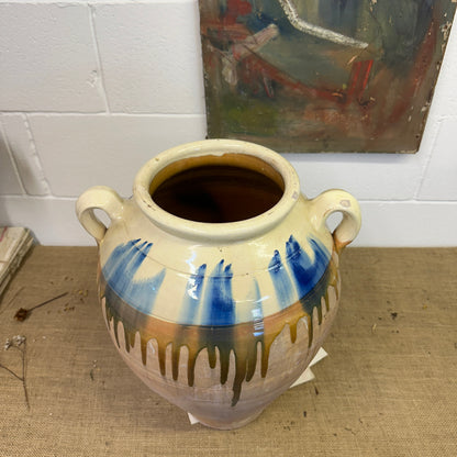 Rustic Mediterranean Olive Oil Amphora Jug