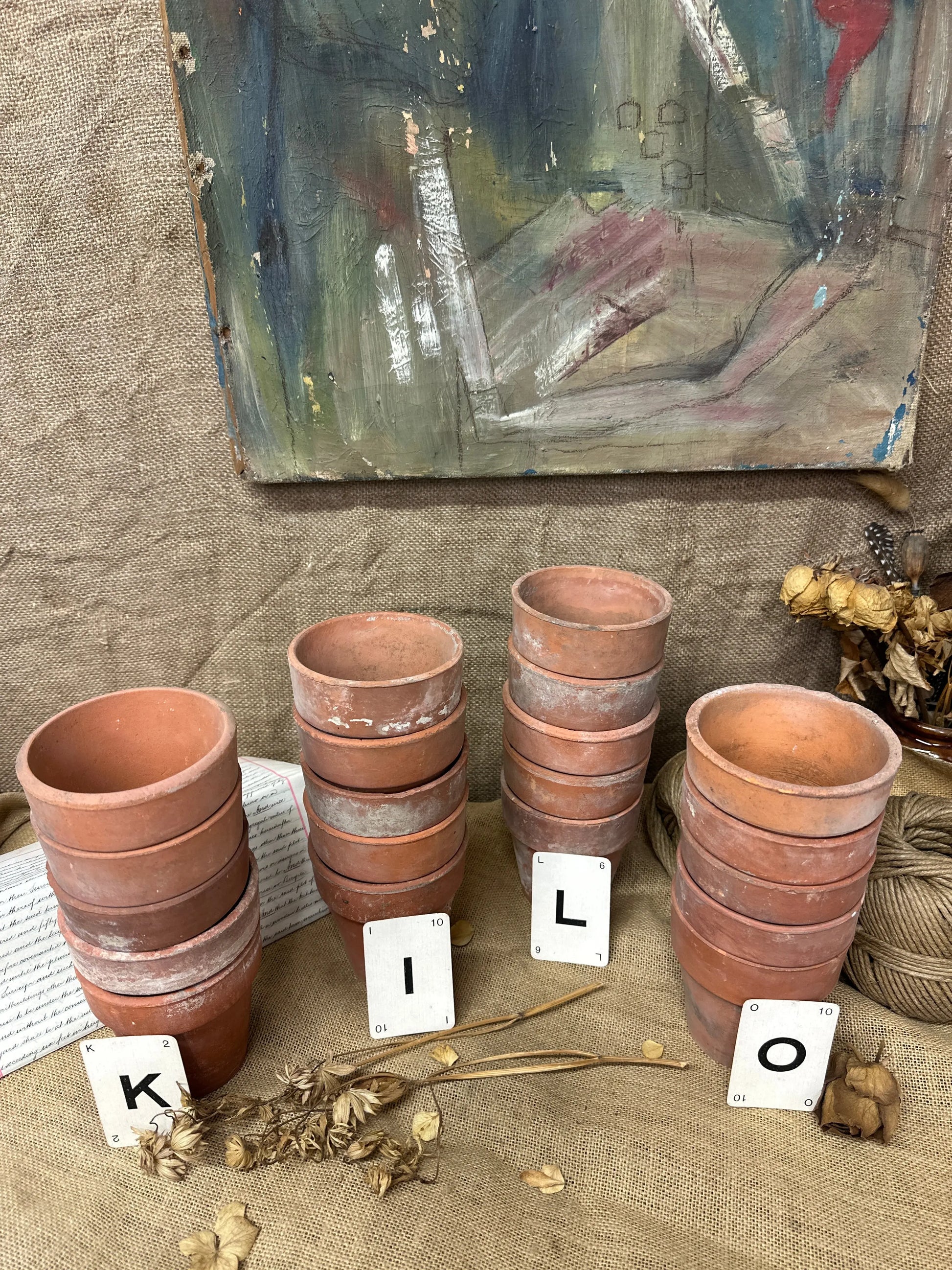 Terracotta Seedling Plant Pots Sets The Blind Mole