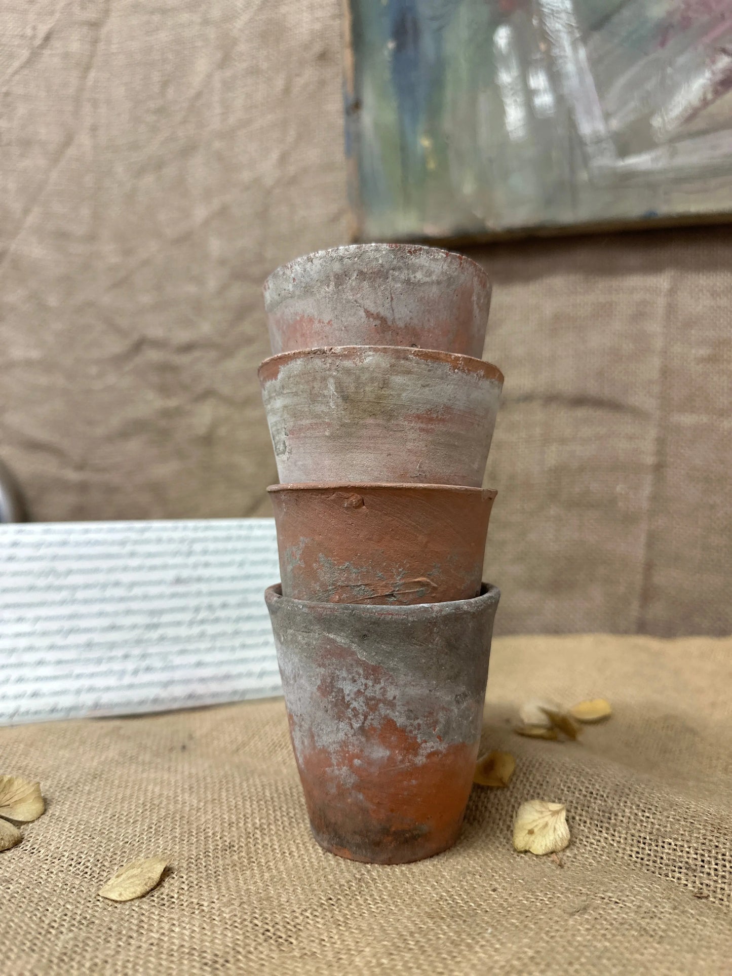 Antique Terracotta Seedling Plant Pots D The Blind Mole