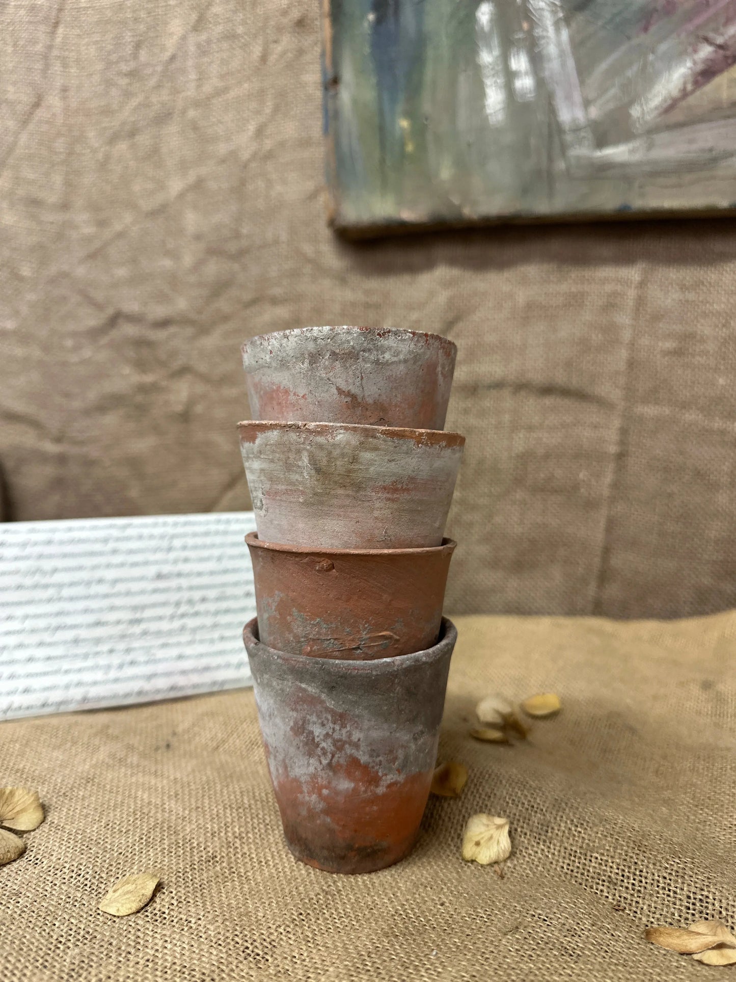 Antique Terracotta Seedling Plant Pots D The Blind Mole