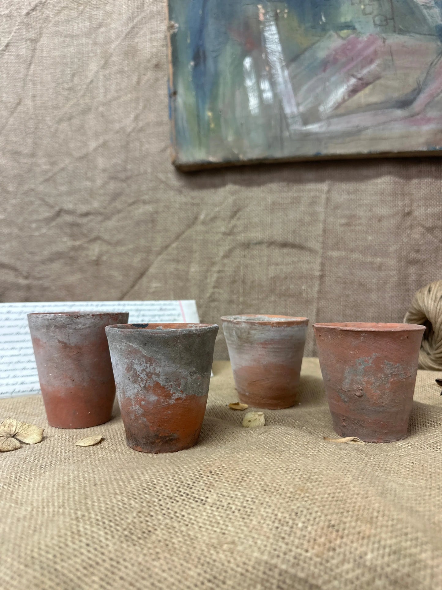 Antique Terracotta Seedling Plant Pots D The Blind Mole