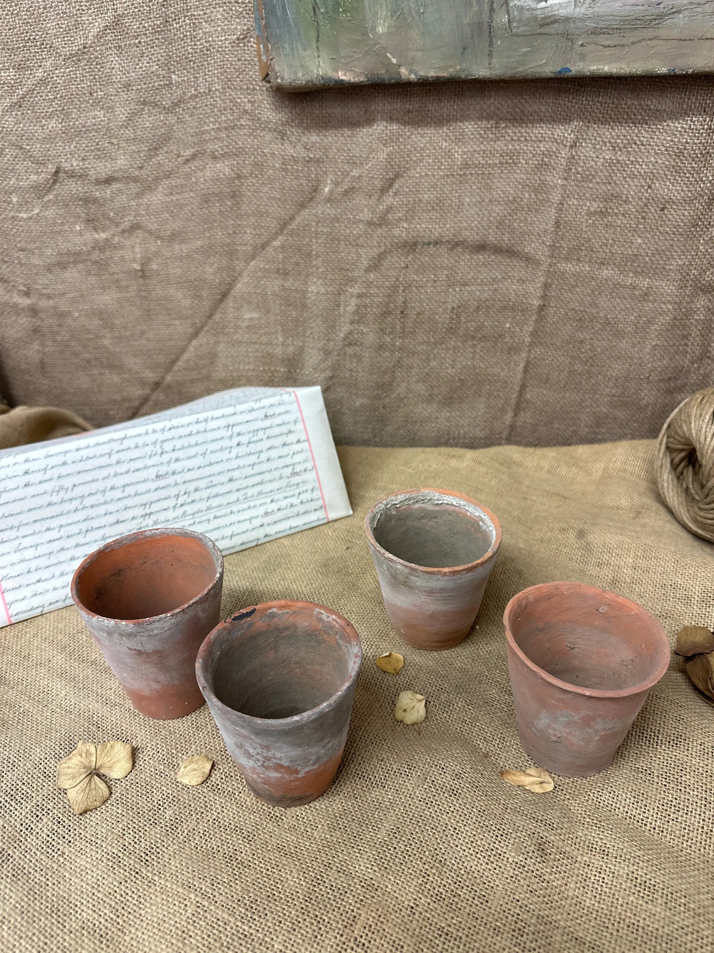 Antique Terracotta Seedling Plant Pots D The Blind Mole