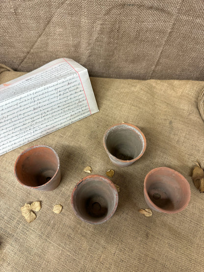 Antique Terracotta Seedling Plant Pots D The Blind Mole