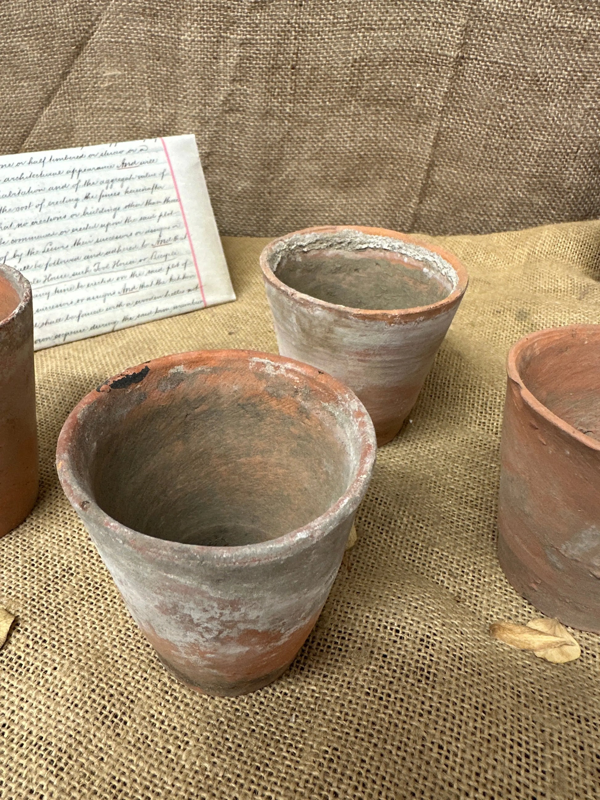 Antique Terracotta Seedling Plant Pots D The Blind Mole