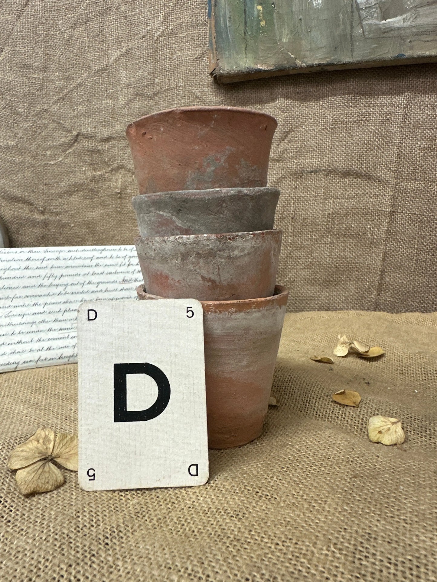 Antique Terracotta Seedling Plant Pots D The Blind Mole
