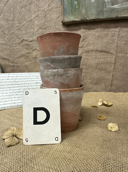 Antique Terracotta Seedling Plant Pots D The Blind Mole