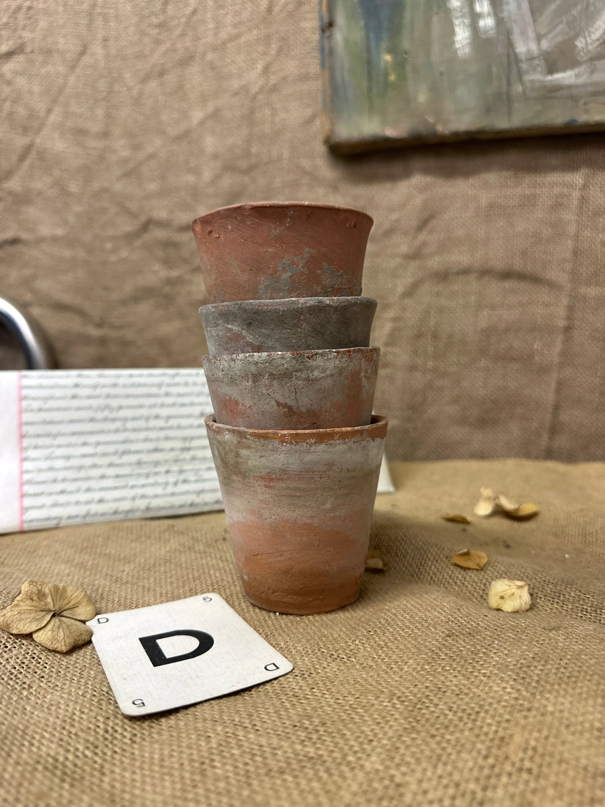 Antique Terracotta Seedling Plant Pots D The Blind Mole