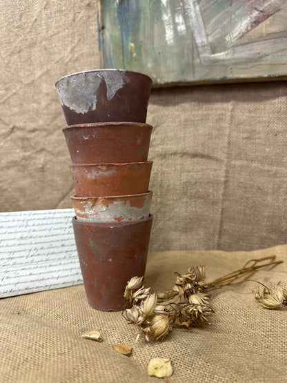 Antique Terracotta Seedling Plant Pots F The Blind Mole