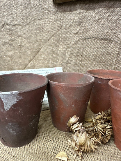 Antique Terracotta Seedling Plant Pots F The Blind Mole