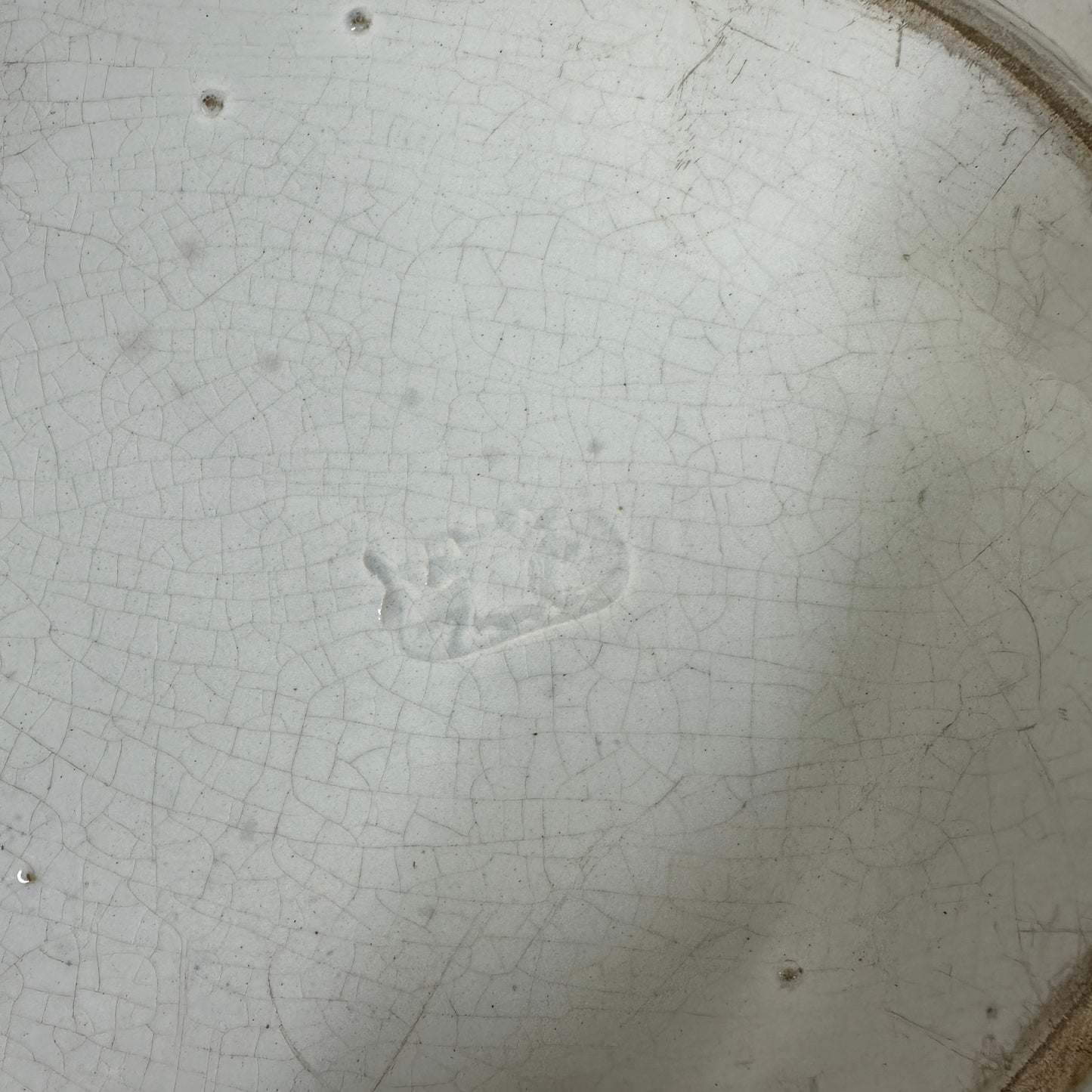 Antique Chinese Willow Serving Platter