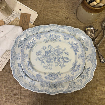 Wedgwood Victorian Serving Platters Asiatic Pheasant - The Blind Mole