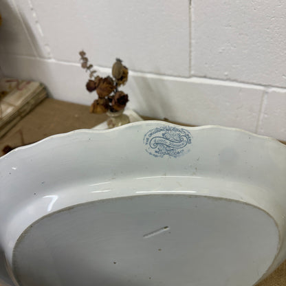 Wedgwood Victorian Serving Platters Asiatic Pheasant - The Blind Mole