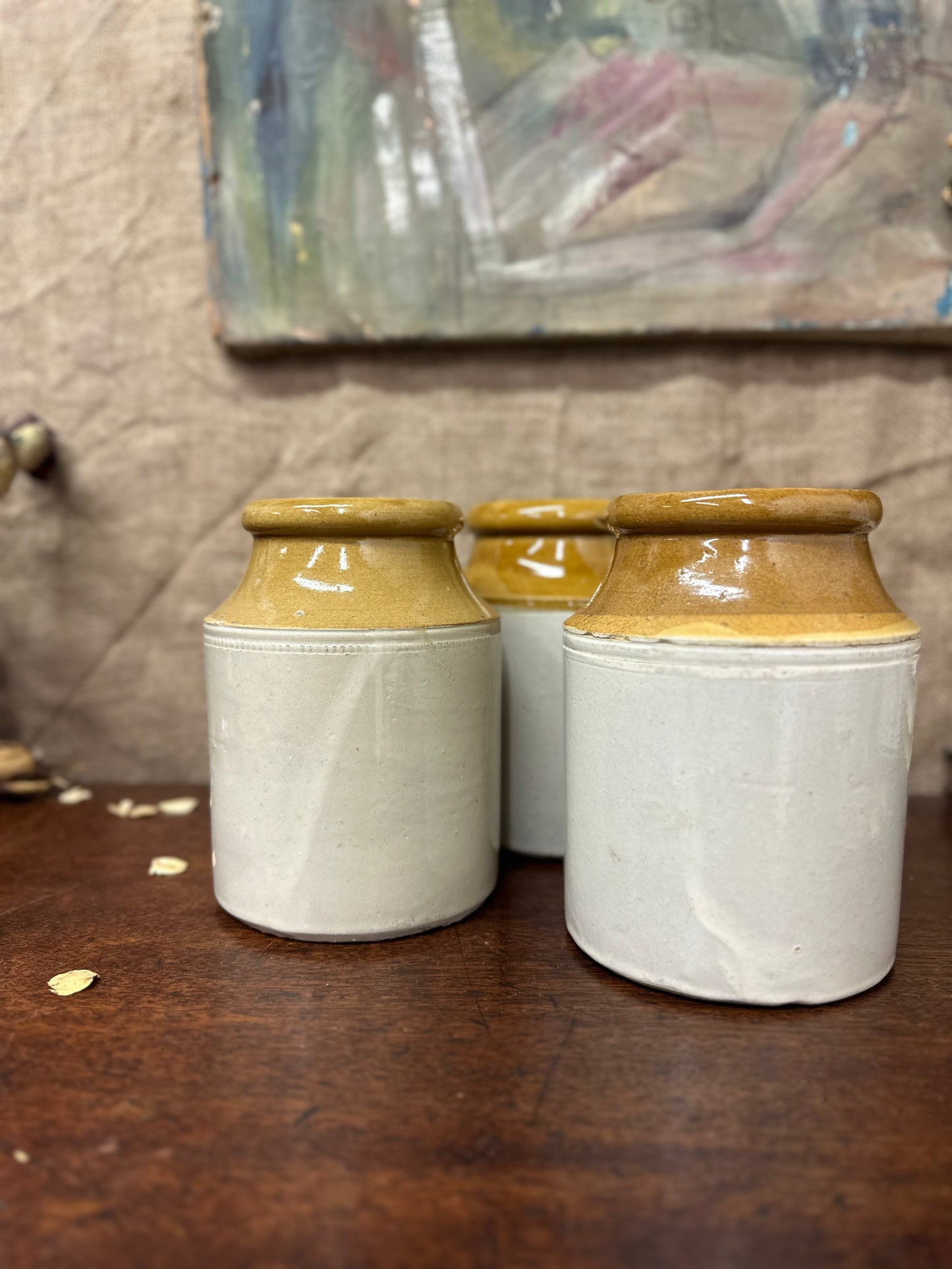 Medium Slim Stoneware Pot, Vase, Utensils Pot The Blind Mole