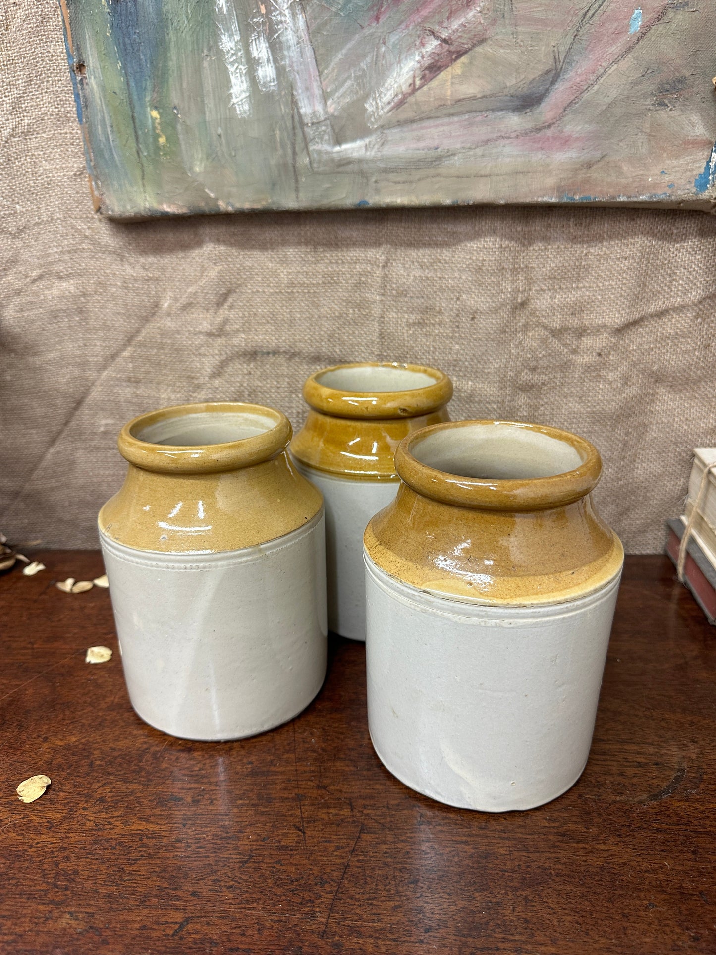 Medium Slim Stoneware Pot, Vase, Utensils Pot The Blind Mole