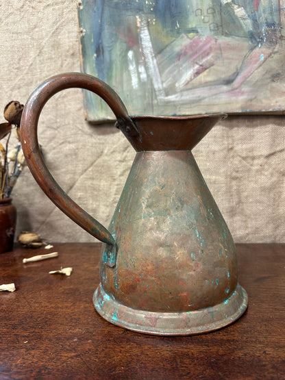 Antique Copper Harvest Jug