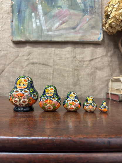Matryoshka Russian Stacking Dolls Large The Blind Mole