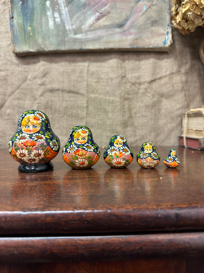 Matryoshka Russian Stacking Dolls Large The Blind Mole