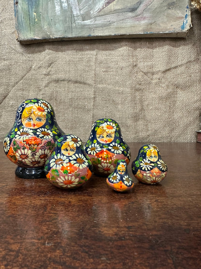 Matryoshka Russian Stacking Dolls Large The Blind Mole