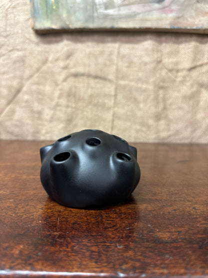 Ceramic Flower Frog Tuba Flower Aid
