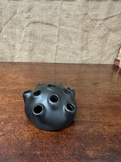 Ceramic Flower Frog Tuba Flower Aid