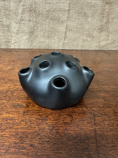 Ceramic Flower Frog Tuba Flower Aid