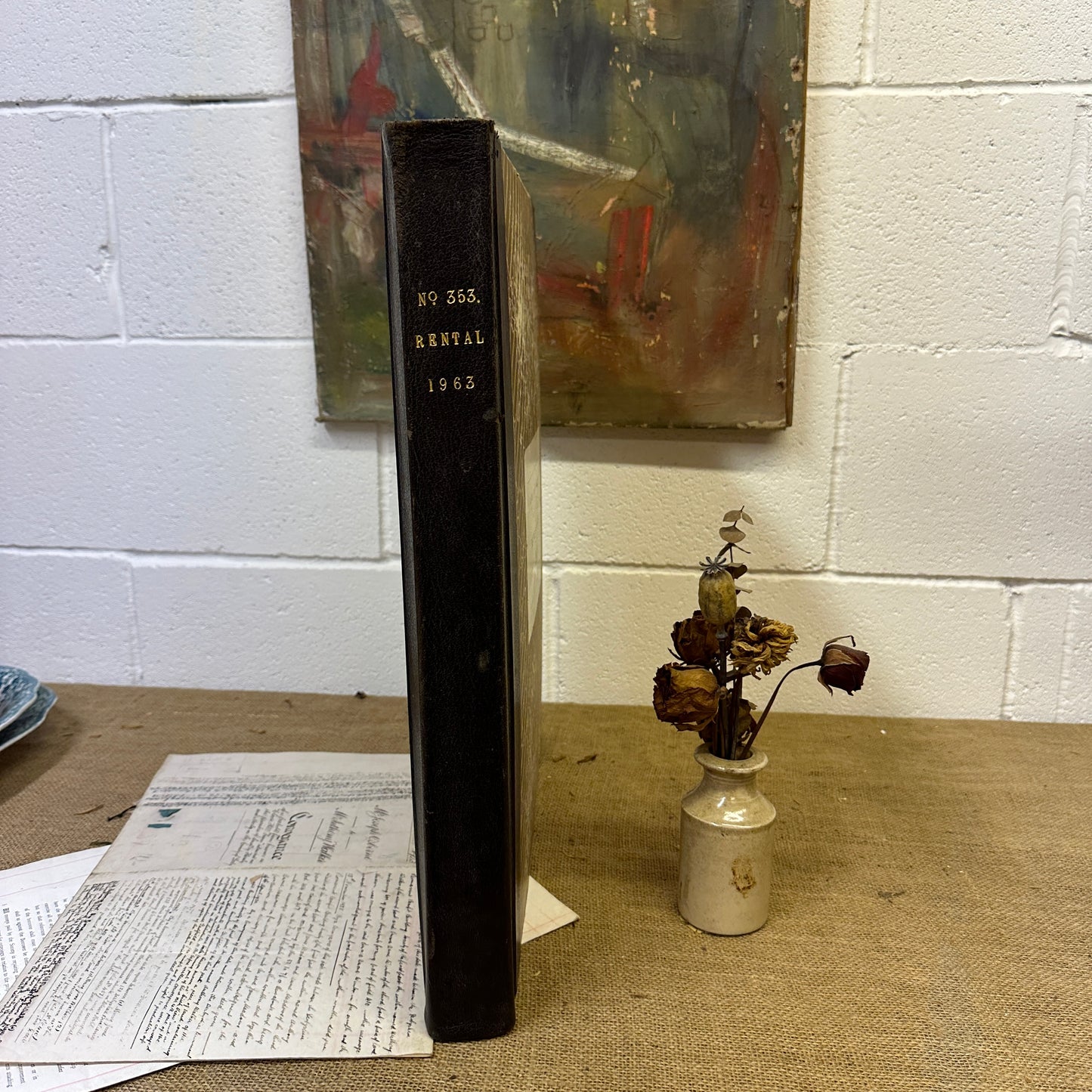 The Duke of Norfolk's Rentals Year 1963 Book