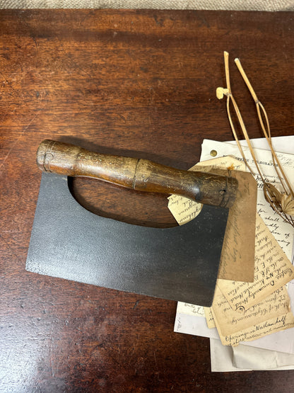 Victorian Mincing Herb Chopping Tool The Blind Mole