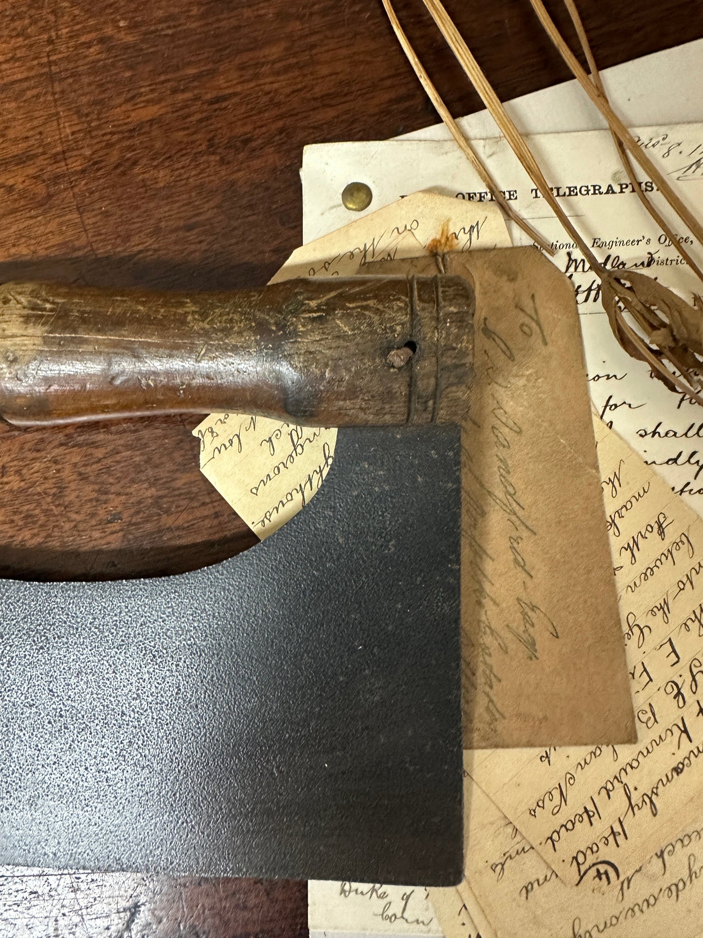 Victorian Mincing Herb Chopping Tool The Blind Mole