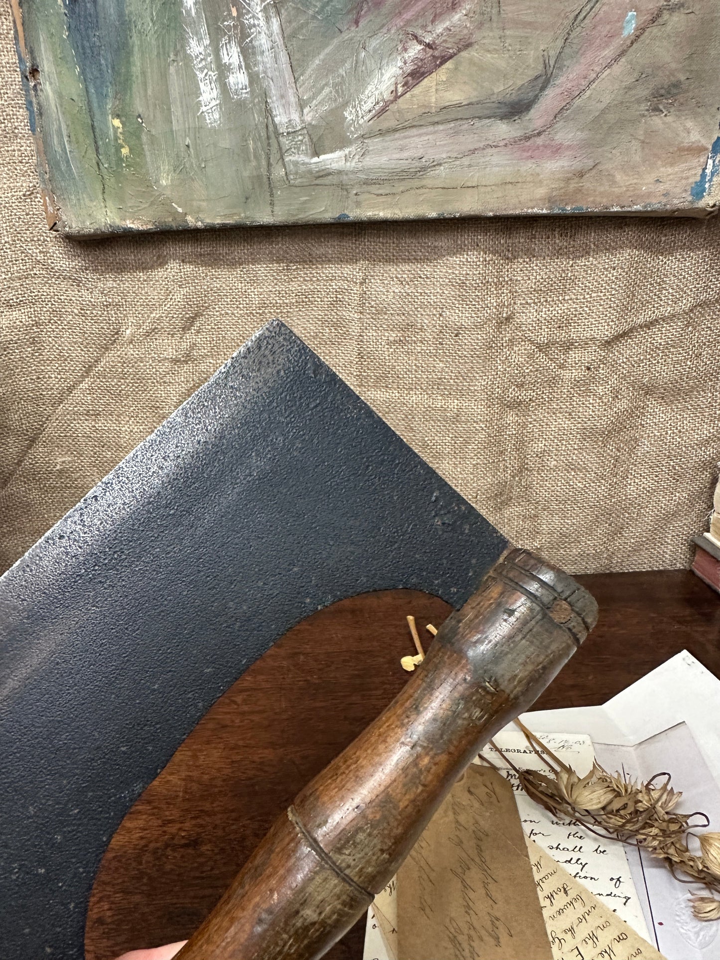 Victorian Mincing Herb Chopping Tool The Blind Mole