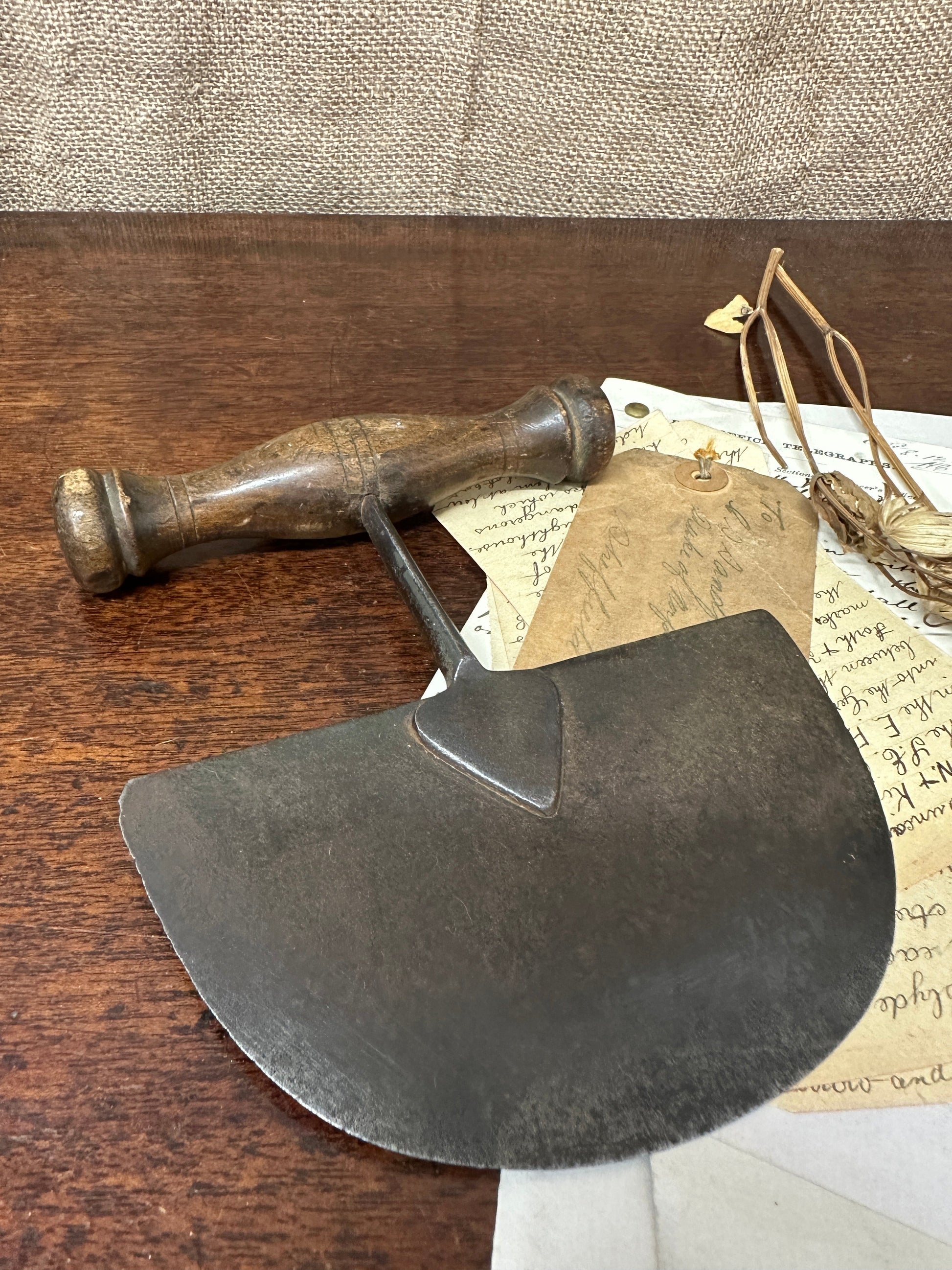 Victorian Herb Cutter Mincing Tool The Blind Mole
