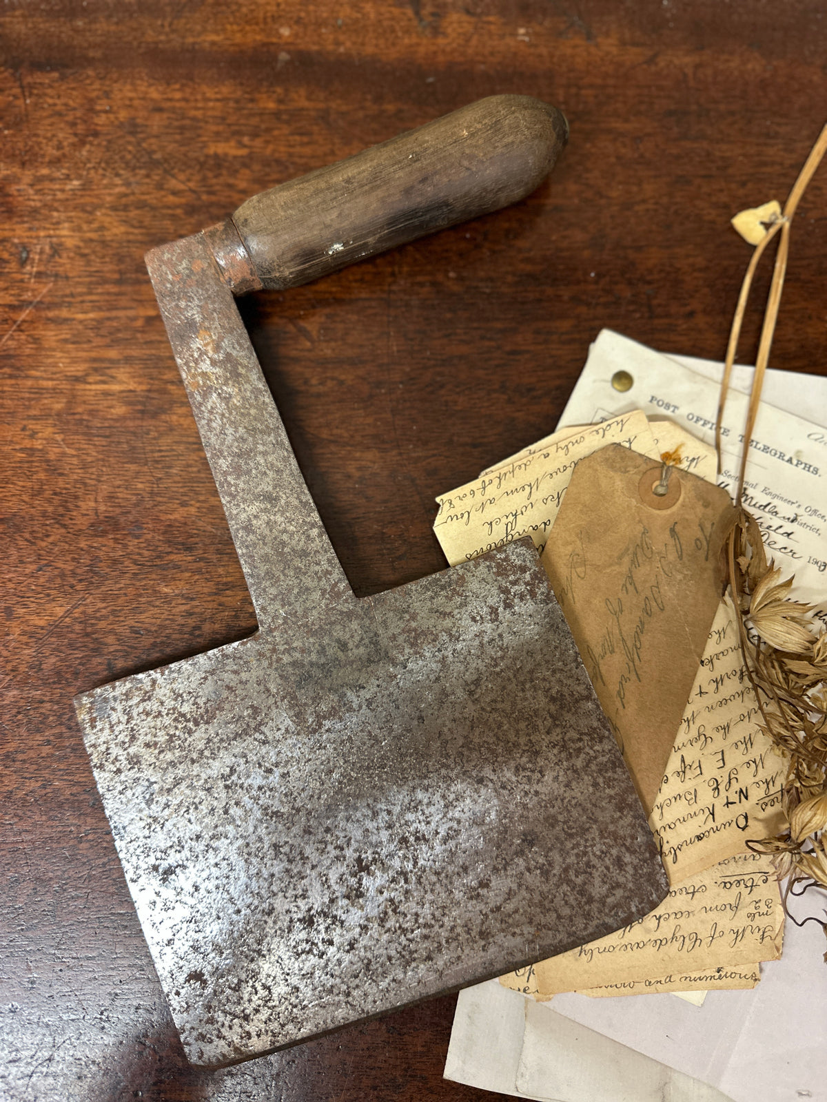 Antique Victorian Herb Dough Cutter Tool