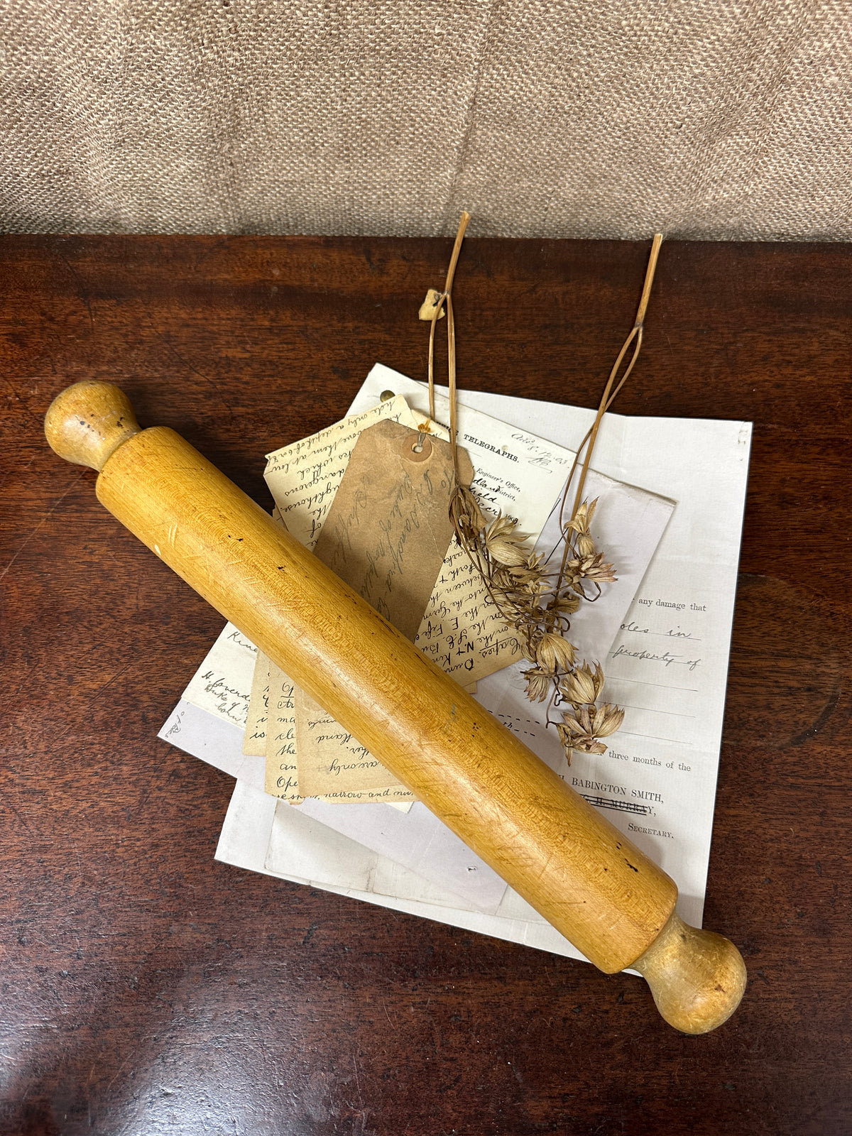 Traditional Wooden Rolling Pin