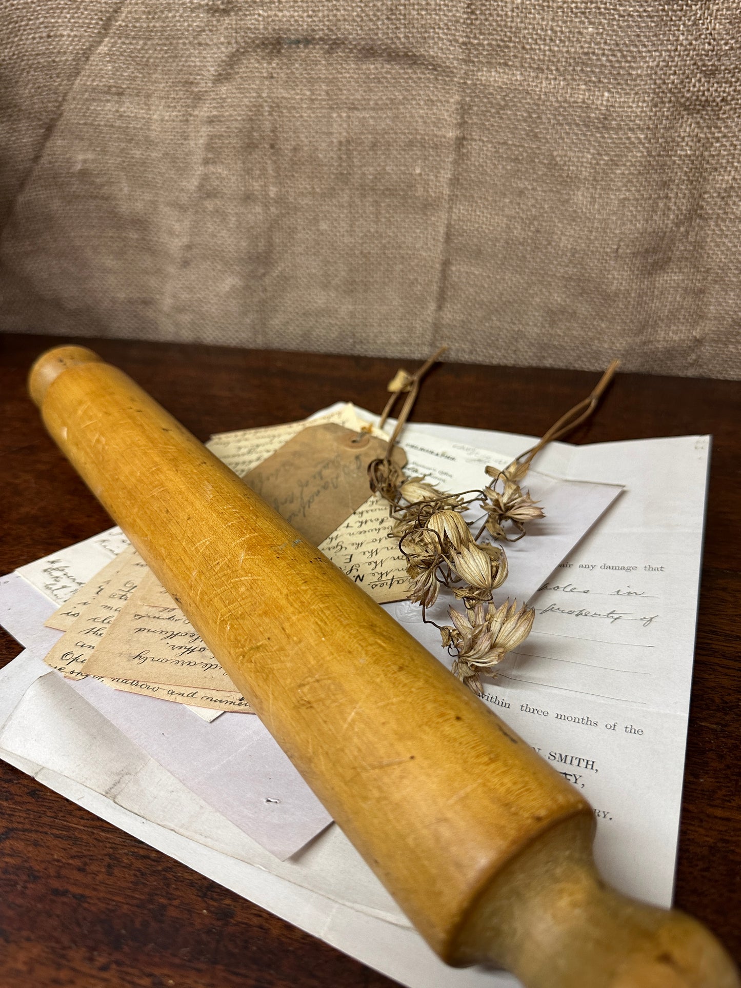 Traditional Wooden Rolling Pin