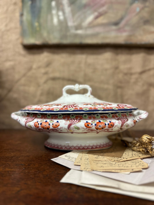 Victorian Keeling & Co Tureen Malvern The Blind Mole