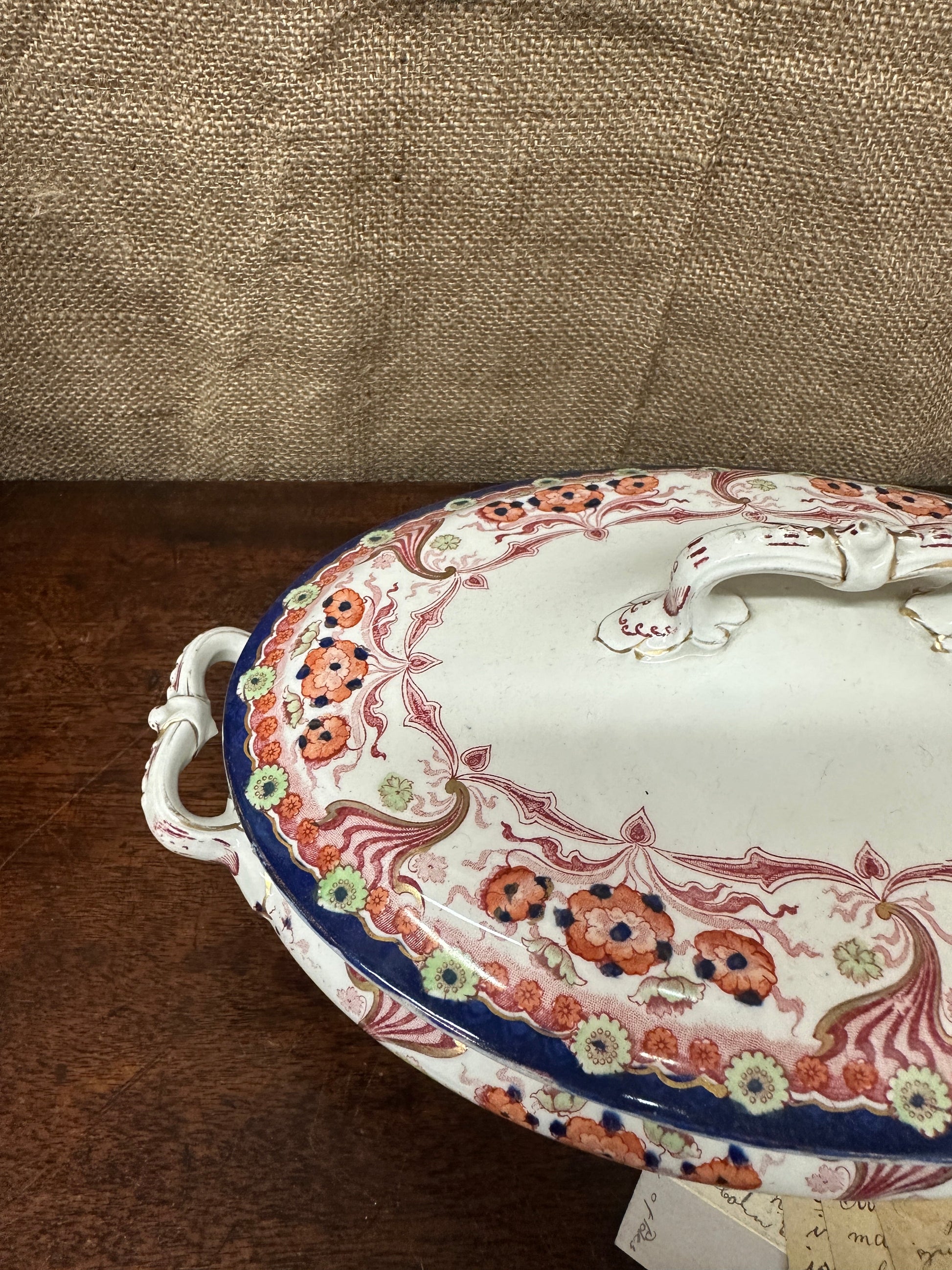 Victorian Keeling & Co Tureen Malvern The Blind Mole