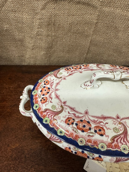 Victorian Keeling & Co Tureen Malvern The Blind Mole
