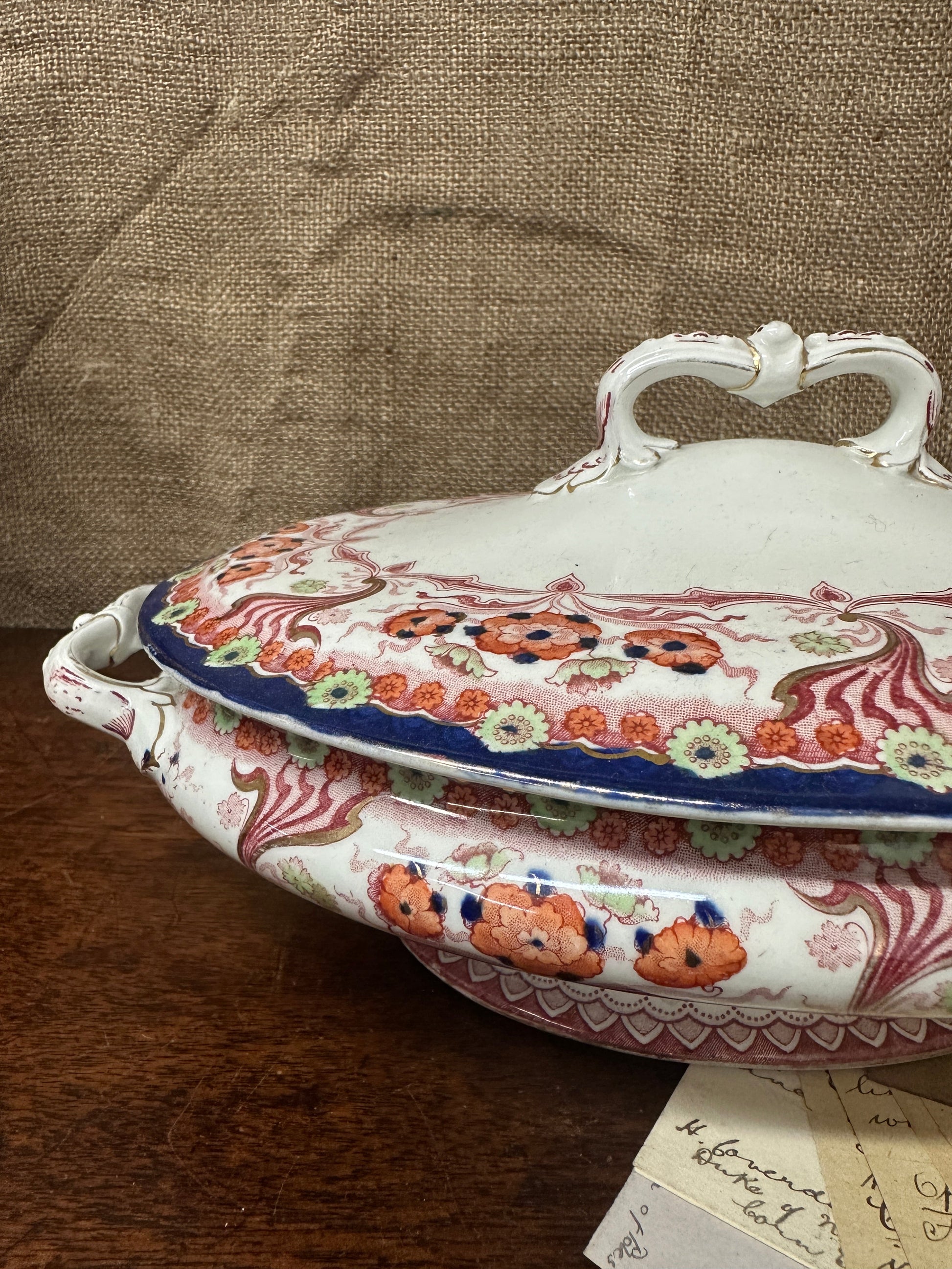 Victorian Keeling & Co Tureen Malvern The Blind Mole