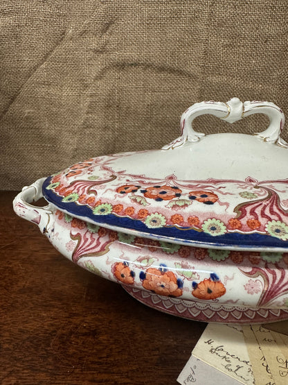 Victorian Keeling & Co Tureen Malvern The Blind Mole