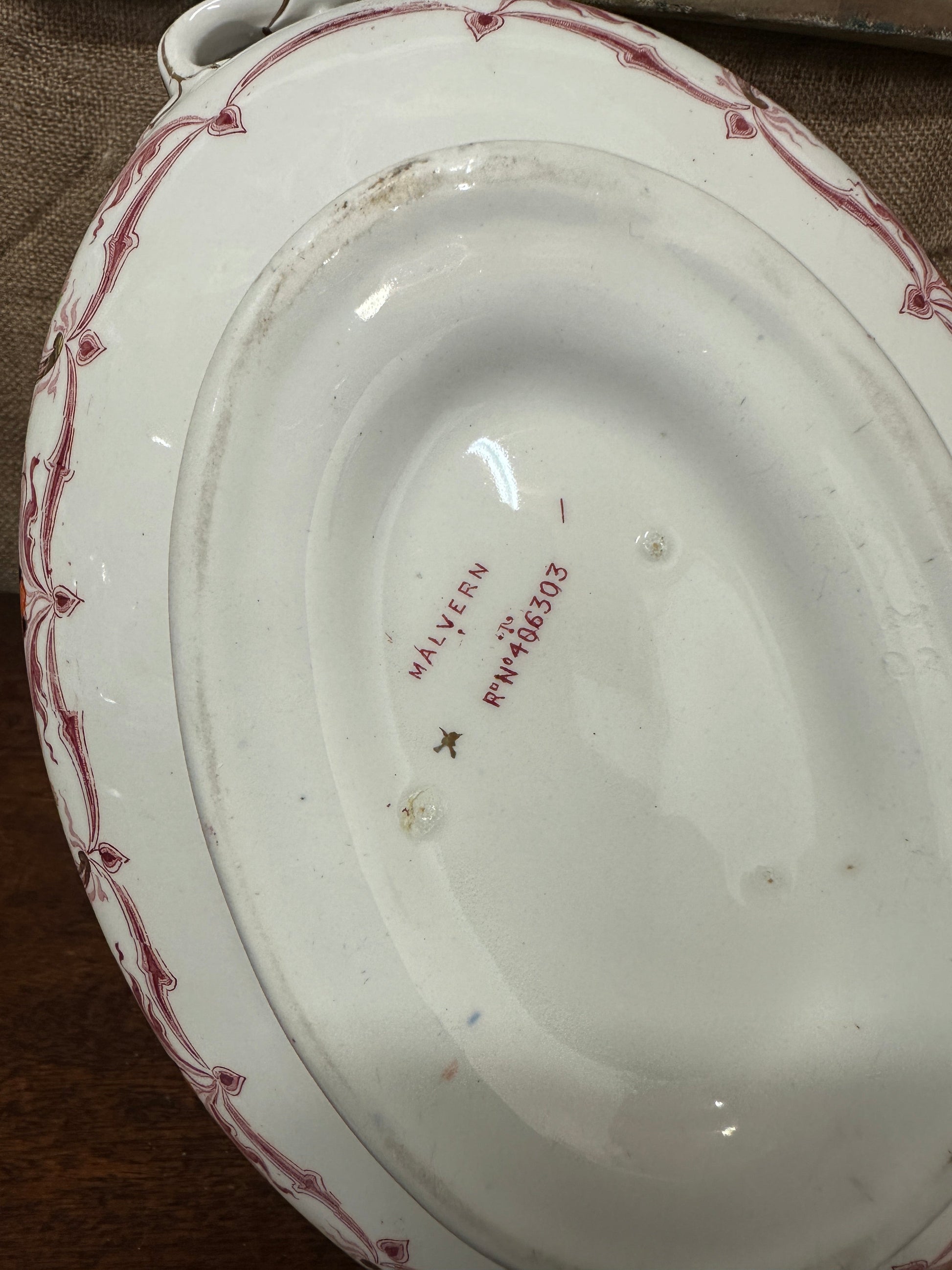 Victorian Keeling & Co Tureen Malvern The Blind Mole