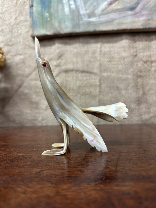 Mid Century Carved Bovine Bird Figure The Blind Mole