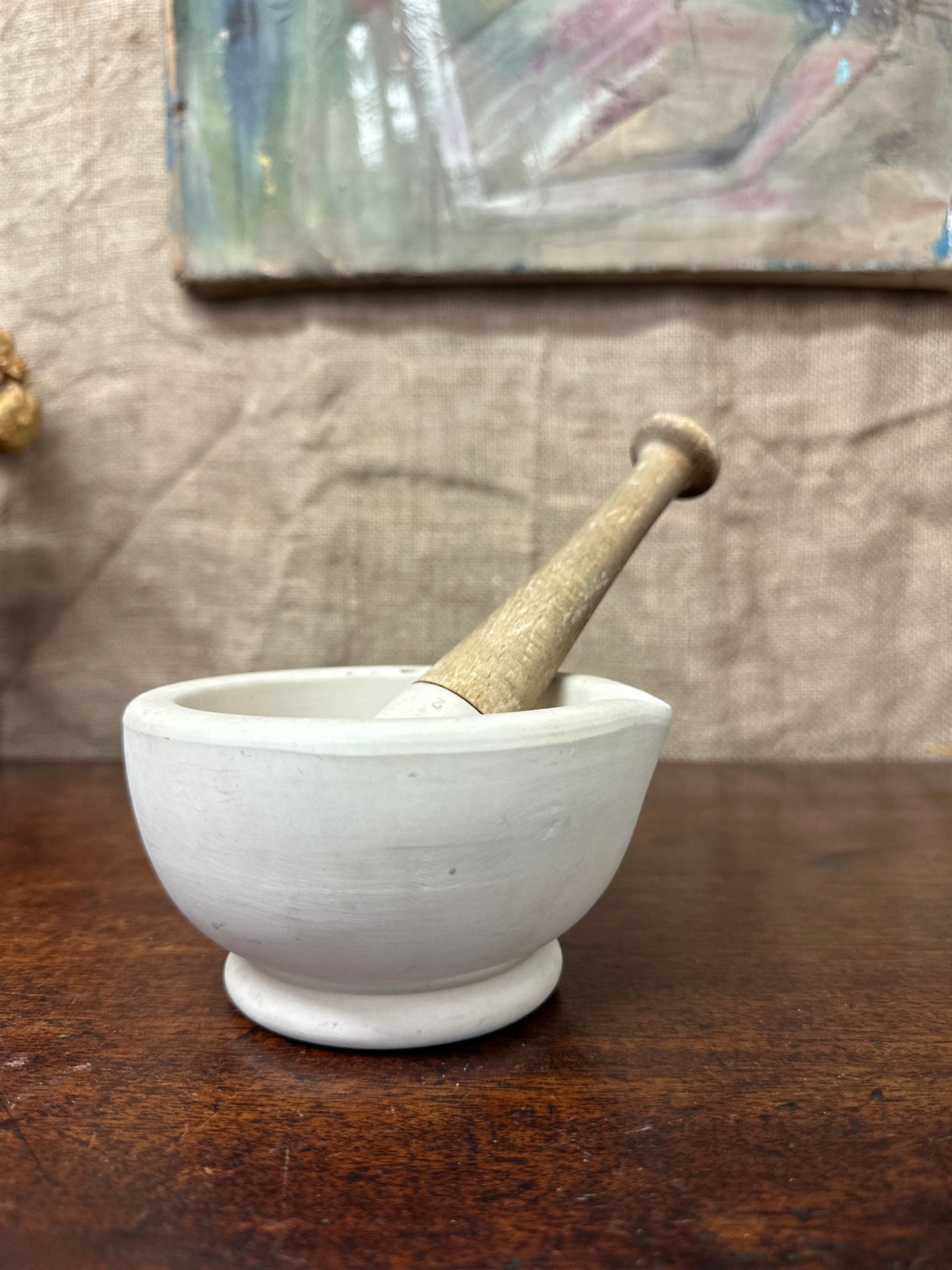 Antique Mortar Pestle Set The Blind Mole