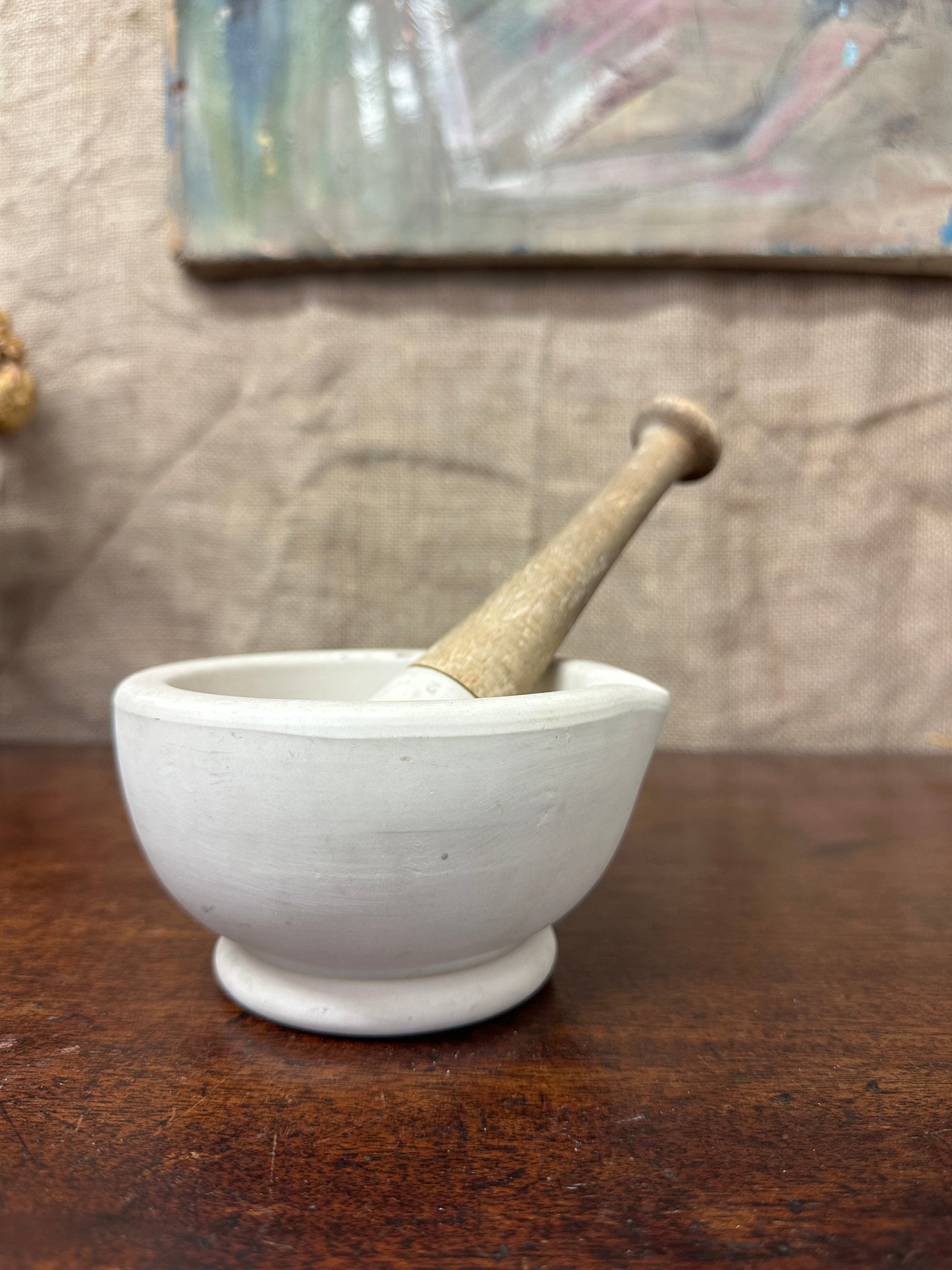 Antique Mortar Pestle Set The Blind Mole
