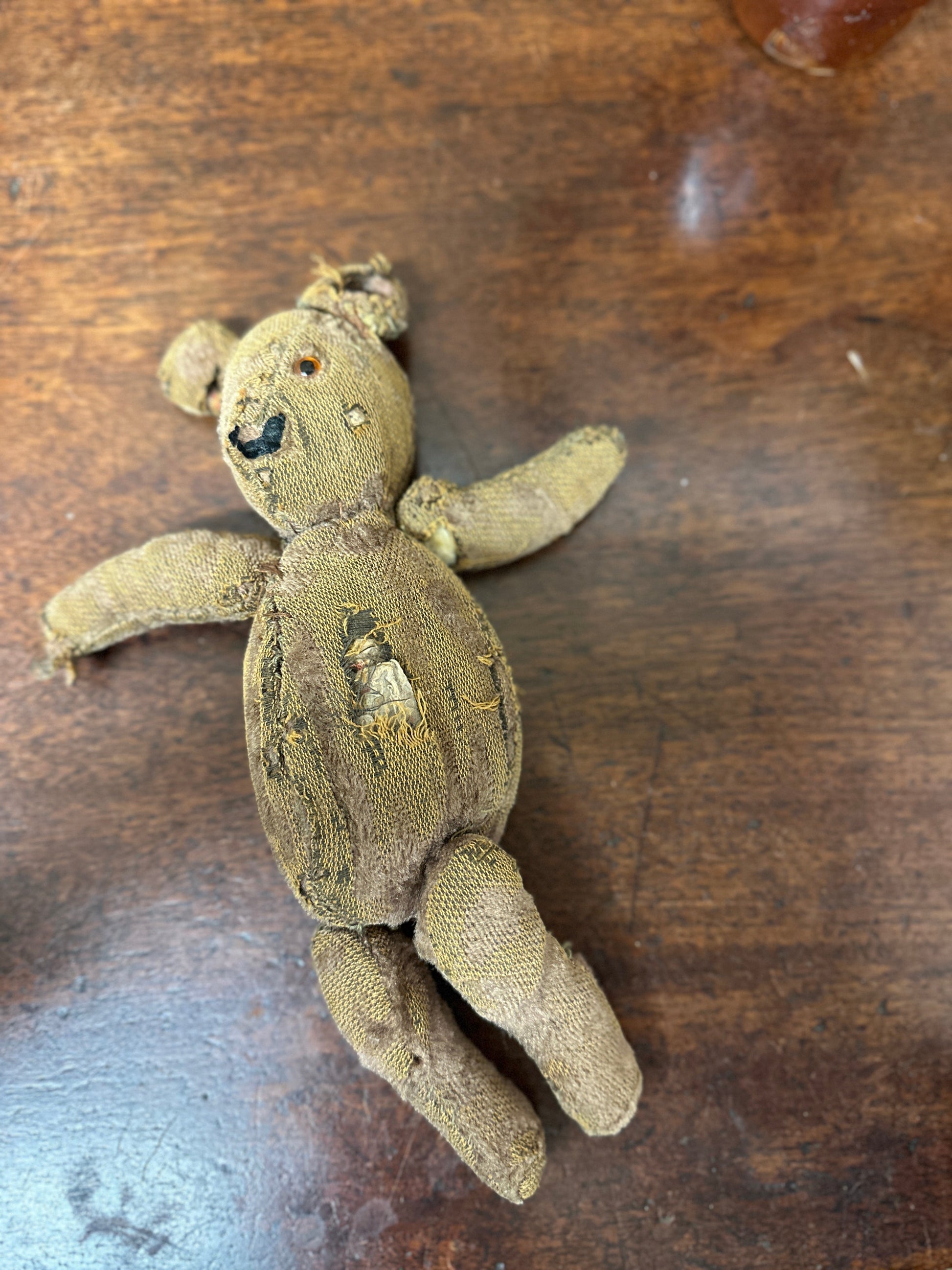 Vintage Worn Teddy Bear The Blind Mole