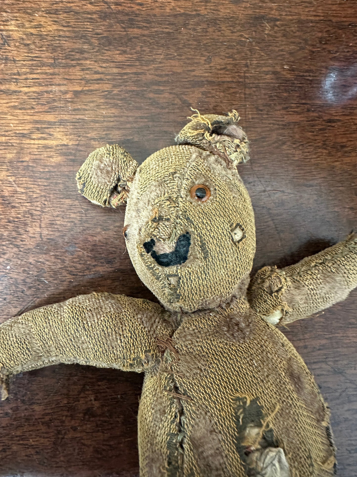 Vintage Worn Teddy Bear The Blind Mole